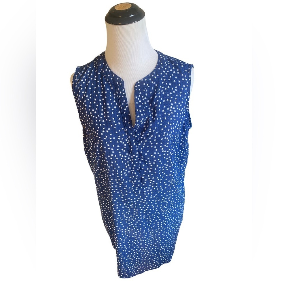 Sandra Sleeveless Star Blouse — Size M